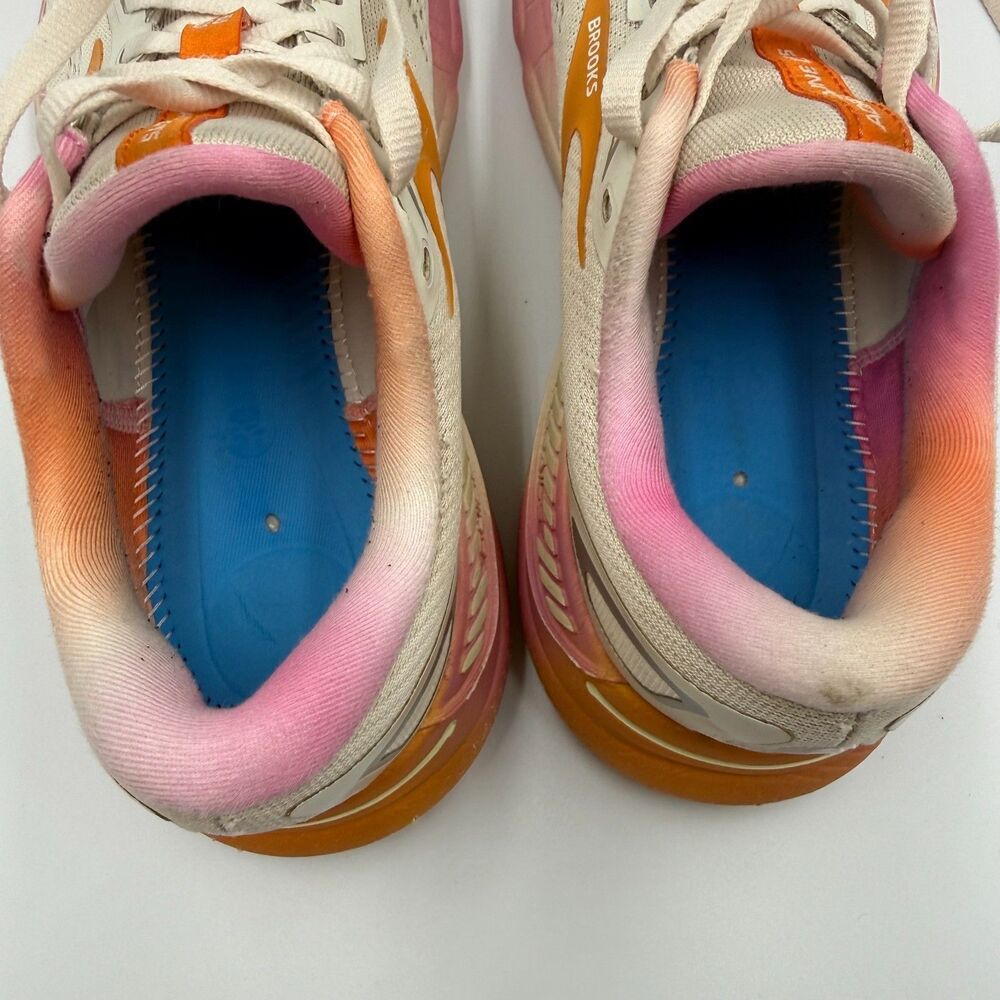 Brooks Adrenaline GTS 23 Women Size 8.5 Grey Running Shoes Sneakers 1203811B117 - Picture 8 of 9